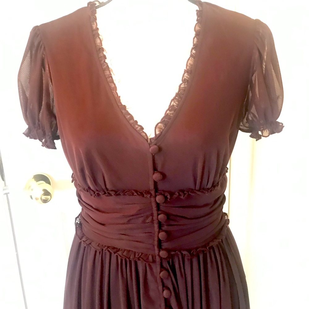 Vintage London Times Dress